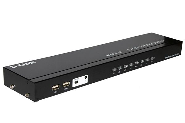 D-Link 8-Port PS2 USB Combo KVM Switch (KVM-440) D-Link 8-Port PS2 USB Combo KVM Switch (KVM-440)